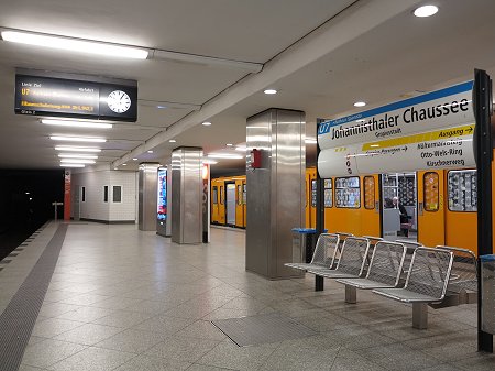 U7 U-Bahnhof Johannisthaler Chaussee