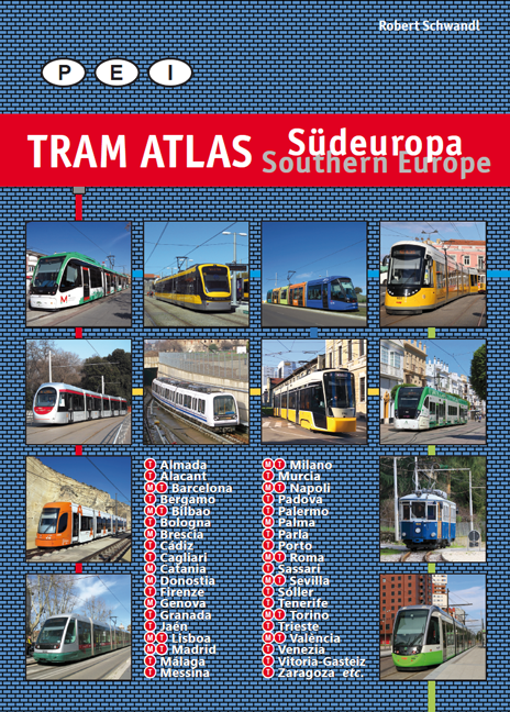 Tram Atlas Southern Europe